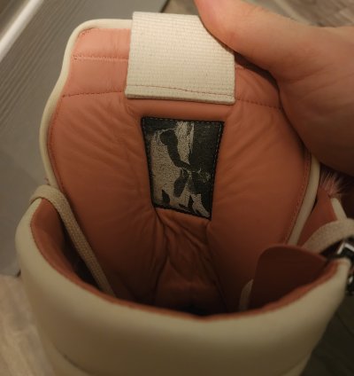 Rick Owens Pink Ponyhair Geobaskets Rare Runway