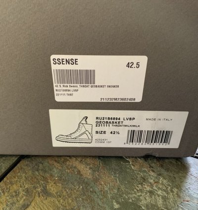 Rick Owens Pink Suede Geobasket High Sneakers