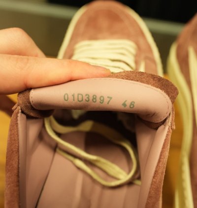 Rick Owens Pink Suede Vintage Sneakers