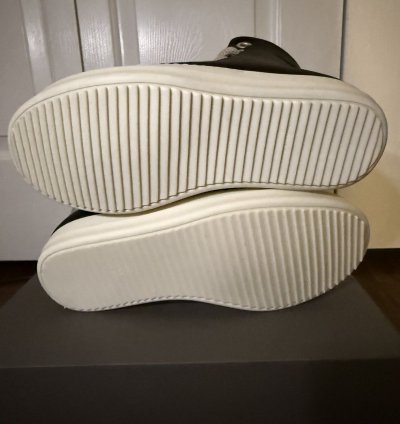 Rick Owens Porterville Jumbo Lace Padded Ramones Size 43 5