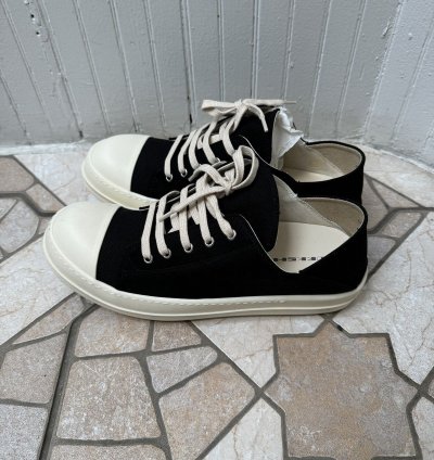 RICK OWENS PORTERVILLE SCARPE DRKSHDW SNEAKER SIZE 45 BLACK