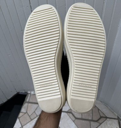 RICK OWENS PORTERVILLE SCARPE DRKSHDW SNEAKER SIZE 45 BLACK