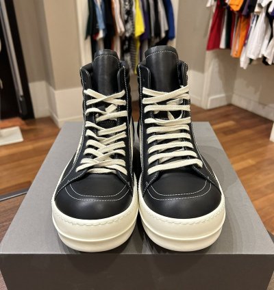 Rick Owens Porterville Vintage High Black Milk