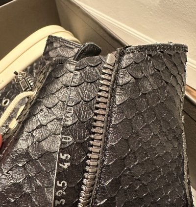Rick Owens Python Ramones size 45