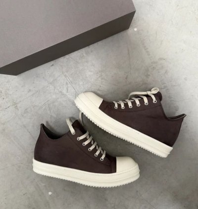 Rick Owens Ramone EDFU Low Brown (Size 42 US9)