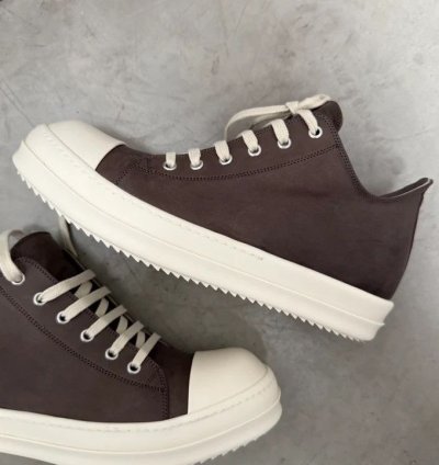 Rick Owens Ramone EDFU Low Brown (Size 42 US9)