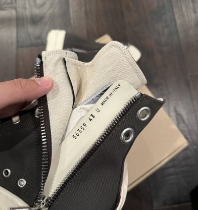 RICK OWENS RAMONE HIGH DRKSHDW