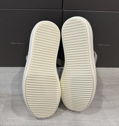 RICK OWENS RAMONE JUMBO LOW BLACK MILK PORTERVILLE