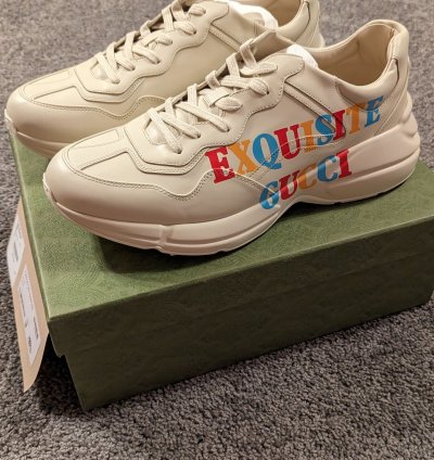 13 5 Gucci exquisite rhyton sneakers