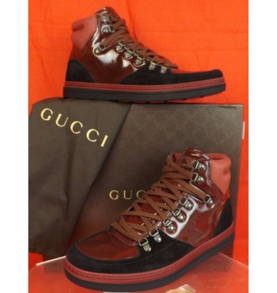 368496 SOFTY TEK CONTRAST BURGUNDY INTERLOCKING SNEAKERS 8