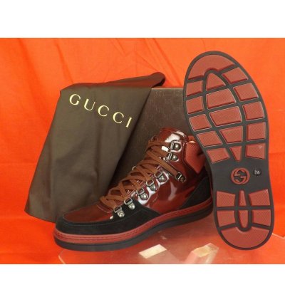 368496 SOFTY TEK CONTRAST BURGUNDY INTERLOCKING SNEAKERS 8