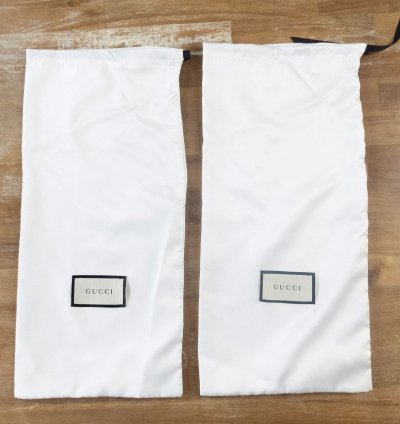 910 GUCCI Ace white lamb fur bee sneakers - 8 5 US 8 UK
