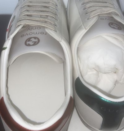 Ace blade print sneaker sz 10us(9 in Gucci)