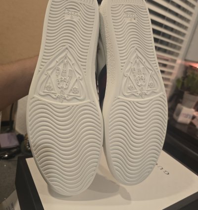 Ace Embroidered Bees and Stars Gucci Sz 15 5 US Sz 16