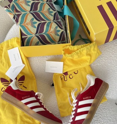 Adidas Gucci Gazelle Red