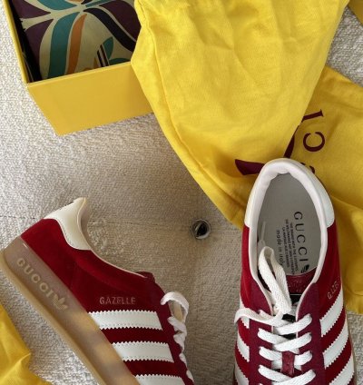 Adidas Gucci Gazelle Red