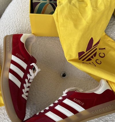Adidas Gucci Gazelle Red