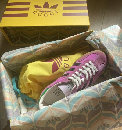 adidas Gucci men Gazelle sneaker
