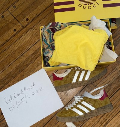 adidas Gucci woman Gazelle sneaker