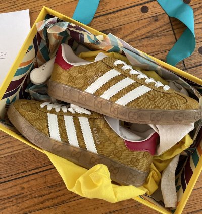 adidas Gucci woman Gazelle sneaker