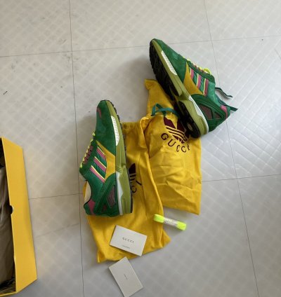 Adidas Gucci ZX 8000 Green GG Monogram