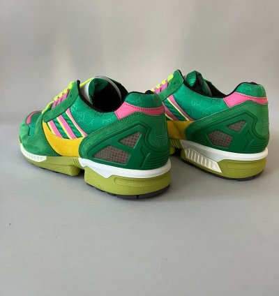 Adidas ZX8000 Monogram Sneakers in green