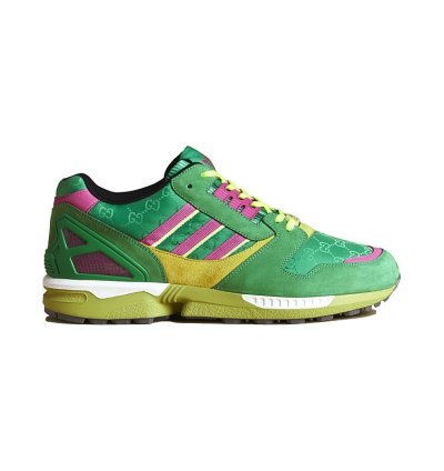 AdidasXGucci ZX8000 GG Monogram in green