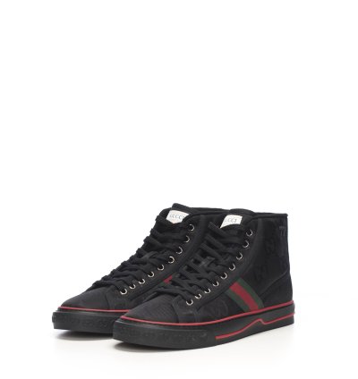 Black Gucci Off The Grid High Top Sneaker
