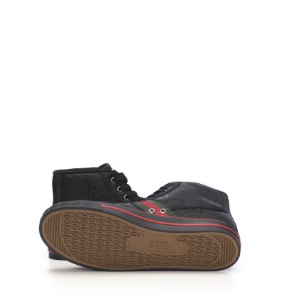 Black Gucci Off The Grid High Top Sneaker
