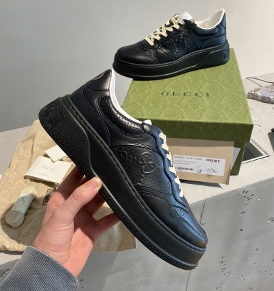 Black Week Sale Gucci Embossed GG Sneakers