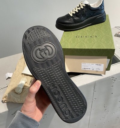 Black Week Sale Gucci Embossed GG Sneakers