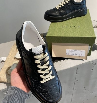 Black Week Sale Gucci Embossed Sneaker