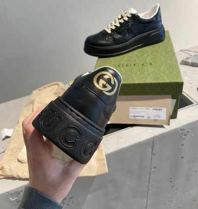 Black Week Sale Gucci Embossed Sneaker