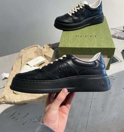 Black Week Sale Gucci Embossed Sneaker