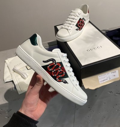 BNWT Gucci Ace Sneaker Kingsnake