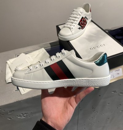 BNWT Gucci Ace Sneaker Kingsnake