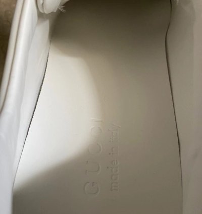 Brand NEW Gucci Ace Cat Leather Sneaker
