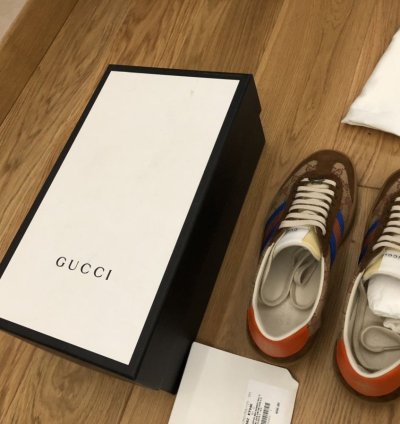 Brand new Gucci G74 sneakers