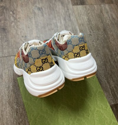 BRAND NEW GUCCI GG CANVAS RHYTON MULTICOLOR