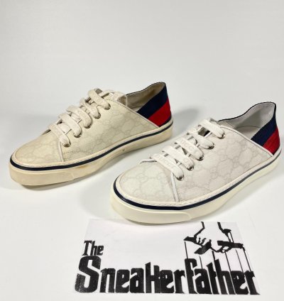 CONDITION - BRAND NEW GUCCI SNEA TESS GOMMA 9041 MENS 8 5