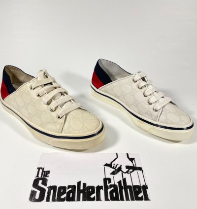 CONDITION - BRAND NEW GUCCI SNEA TESS GOMMA 9041 MENS 8 5