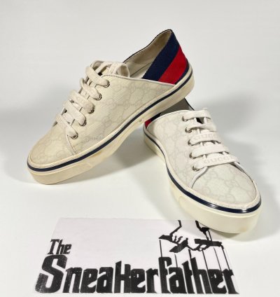CONDITION - BRAND NEW GUCCI SNEA TESS GOMMA 9041 MENS 8 5