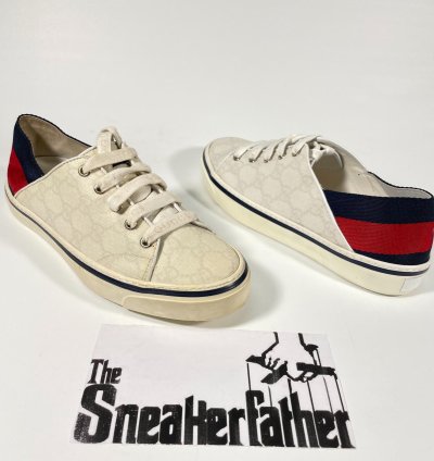 CONDITION - BRAND NEW GUCCI SNEA TESS GOMMA 9041 MENS 8 5