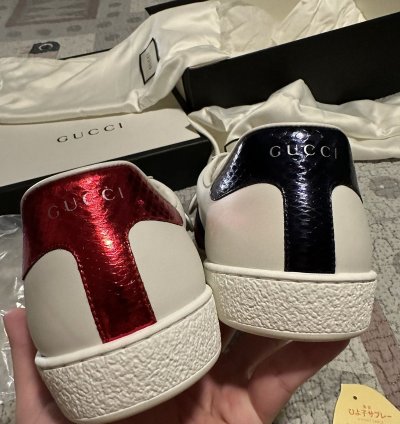 DEAL GUCCI ACE SNEAKERS SZ 10 5 NEW