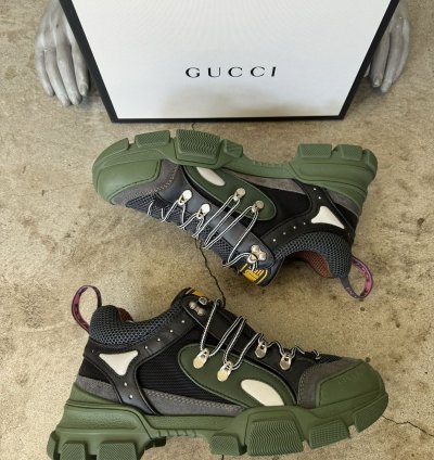 DS BRAND NEW GUCCI FLASHTREK CHUNKY DAD SNEAKER RUNNER SHOES