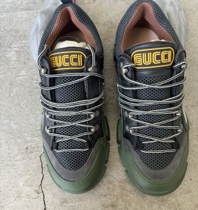 DS BRAND NEW GUCCI FLASHTREK CHUNKY DAD SNEAKER RUNNER SHOES