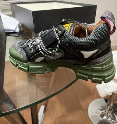Flashtrek Low Green Black