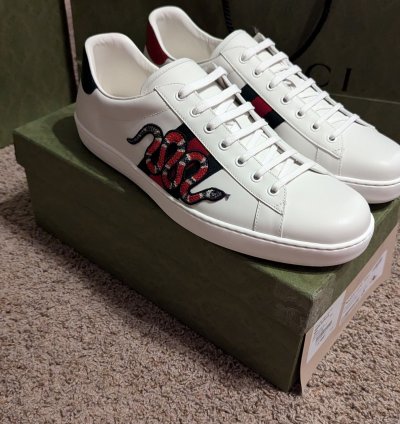 Gucci 13 5 snake ace sneakers