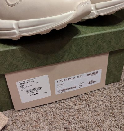 Gucci 14 5 rhyton mouth sneakers