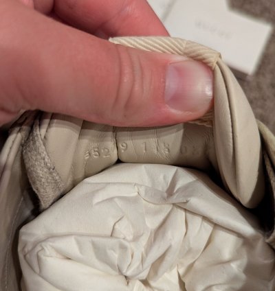 Gucci 14 5 rhyton mouth sneakers